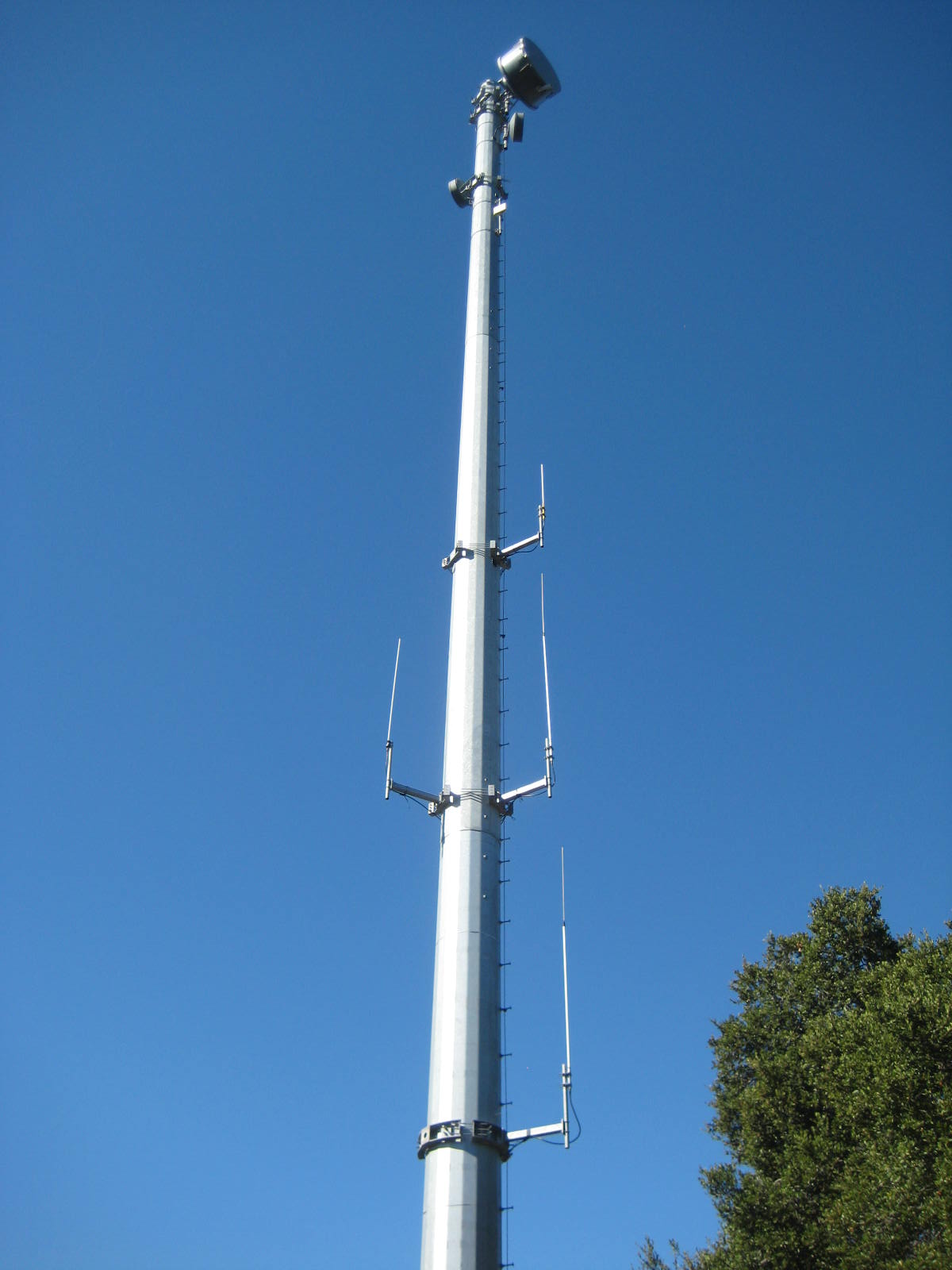 Police Radio Tower - Los Altos, California