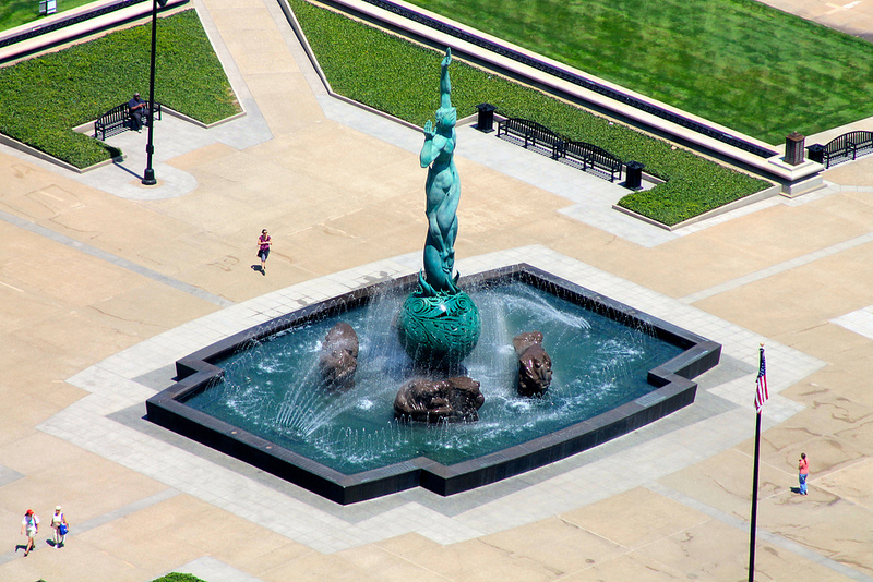 War Memorial Fountain Cleveland, Ohio
