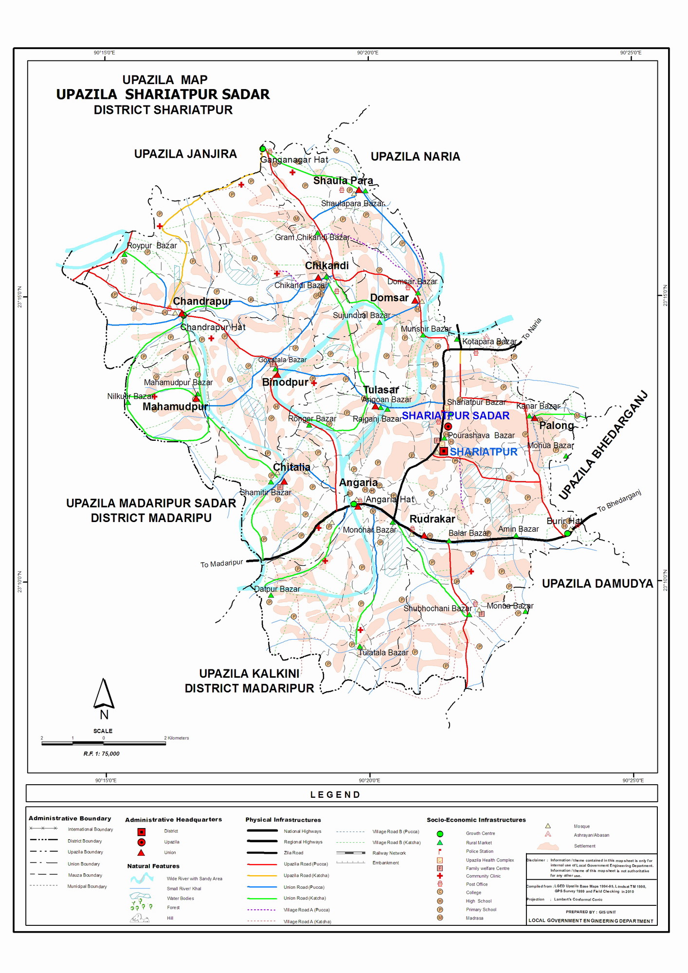 Shariatpur Dist. Town