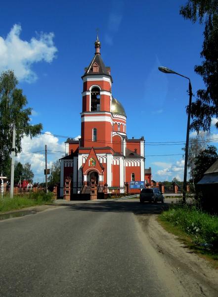 Карабаново. Церковь Троицы Живоначальной в Карабаново. Церкви города Карабаново. Карабаново Владимирская область. Карабаново достопримечательности.