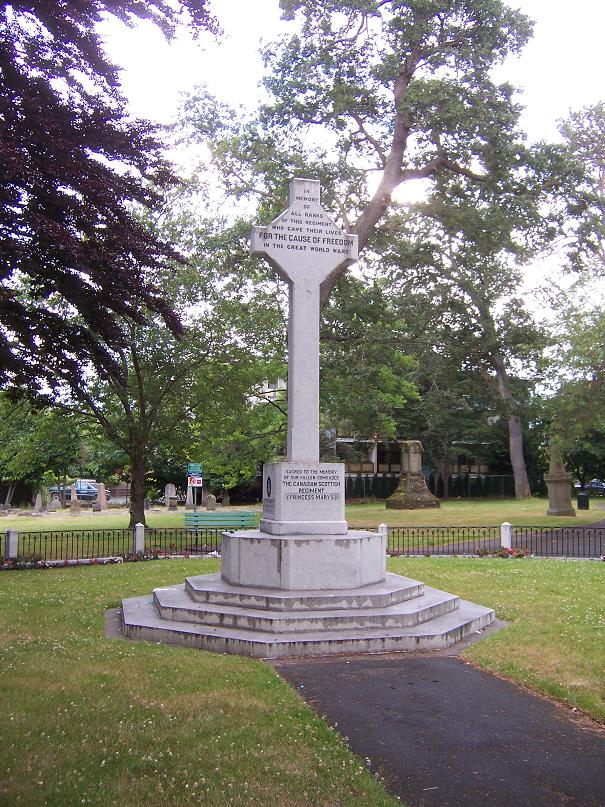 The Canadian Scottish Regiment (Princess Mary's) War Memorial - Victoria