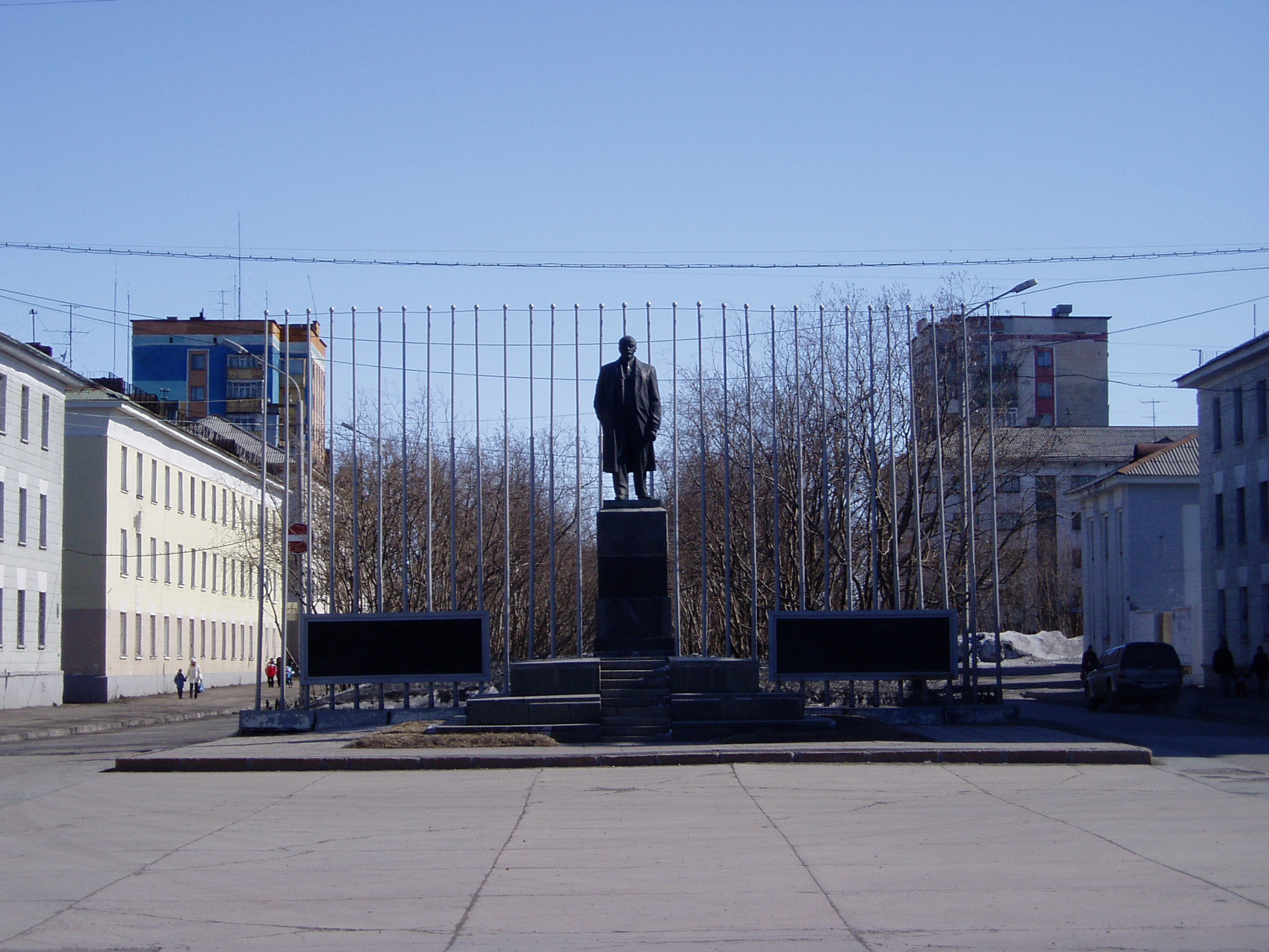 Площадь мира города Воркуты