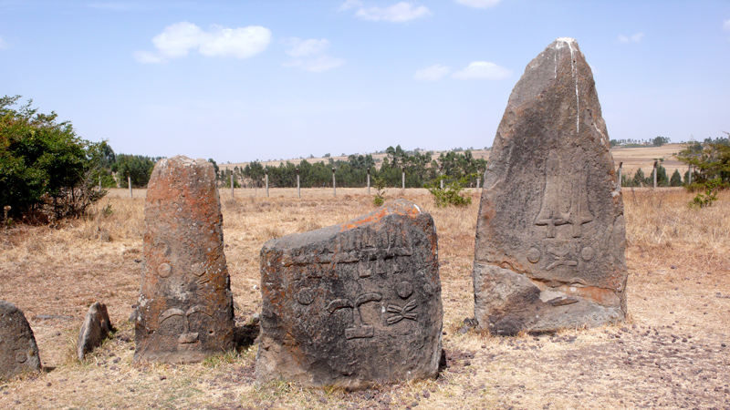 Tiya stelae field - Tiya