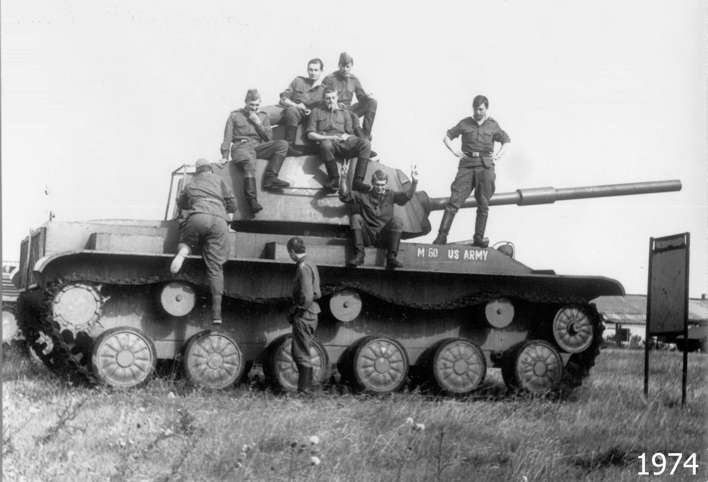 former tank regiment ( in 1974) - Sovetsk