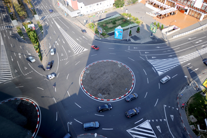 Unirii Square roundabout