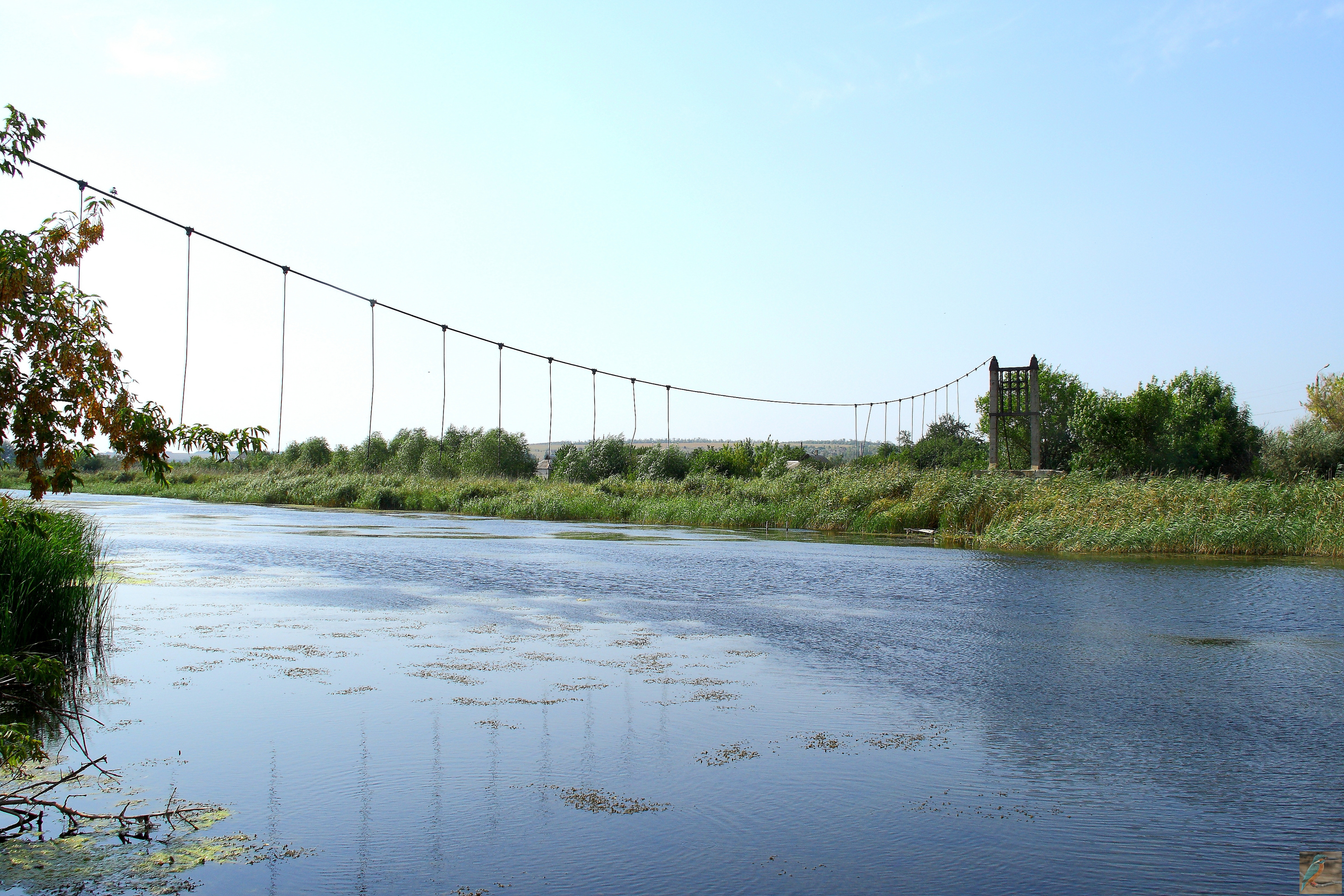 семикаракорск подвесной мост фото