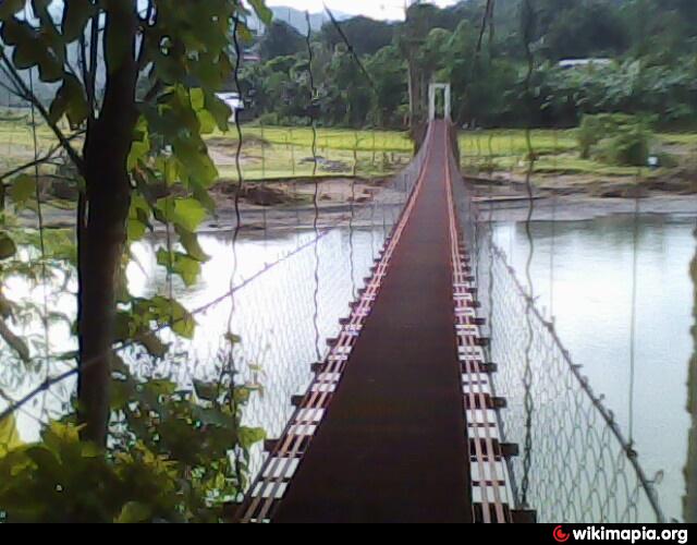 hanging bridge - Naguilian