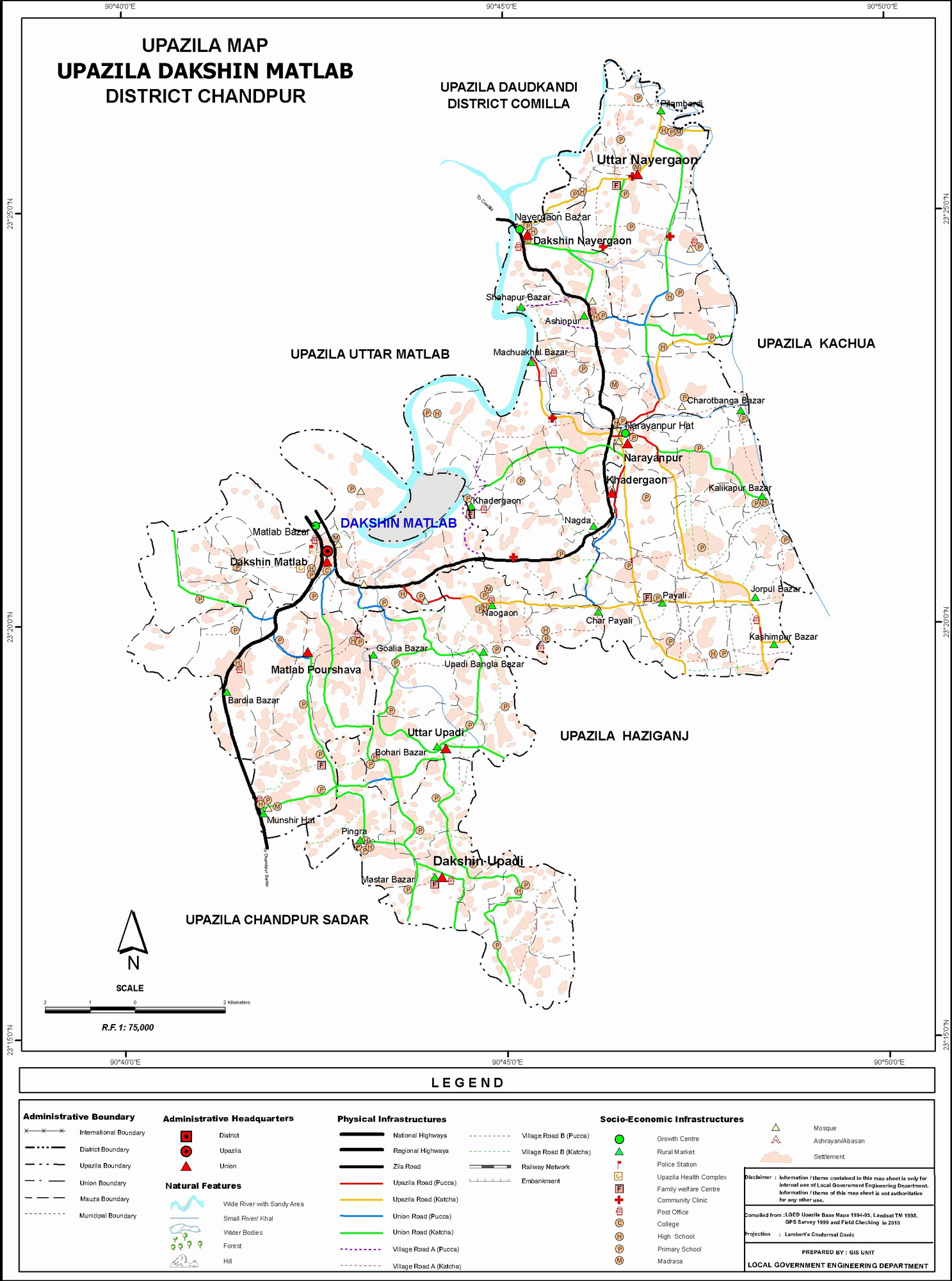 Matlab (Dakhsin) Upazila HQ