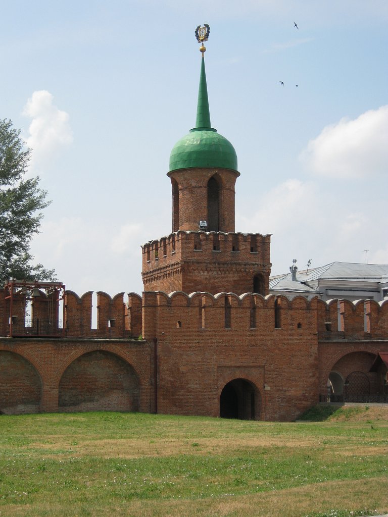 Башни тульского кремля фото и описание