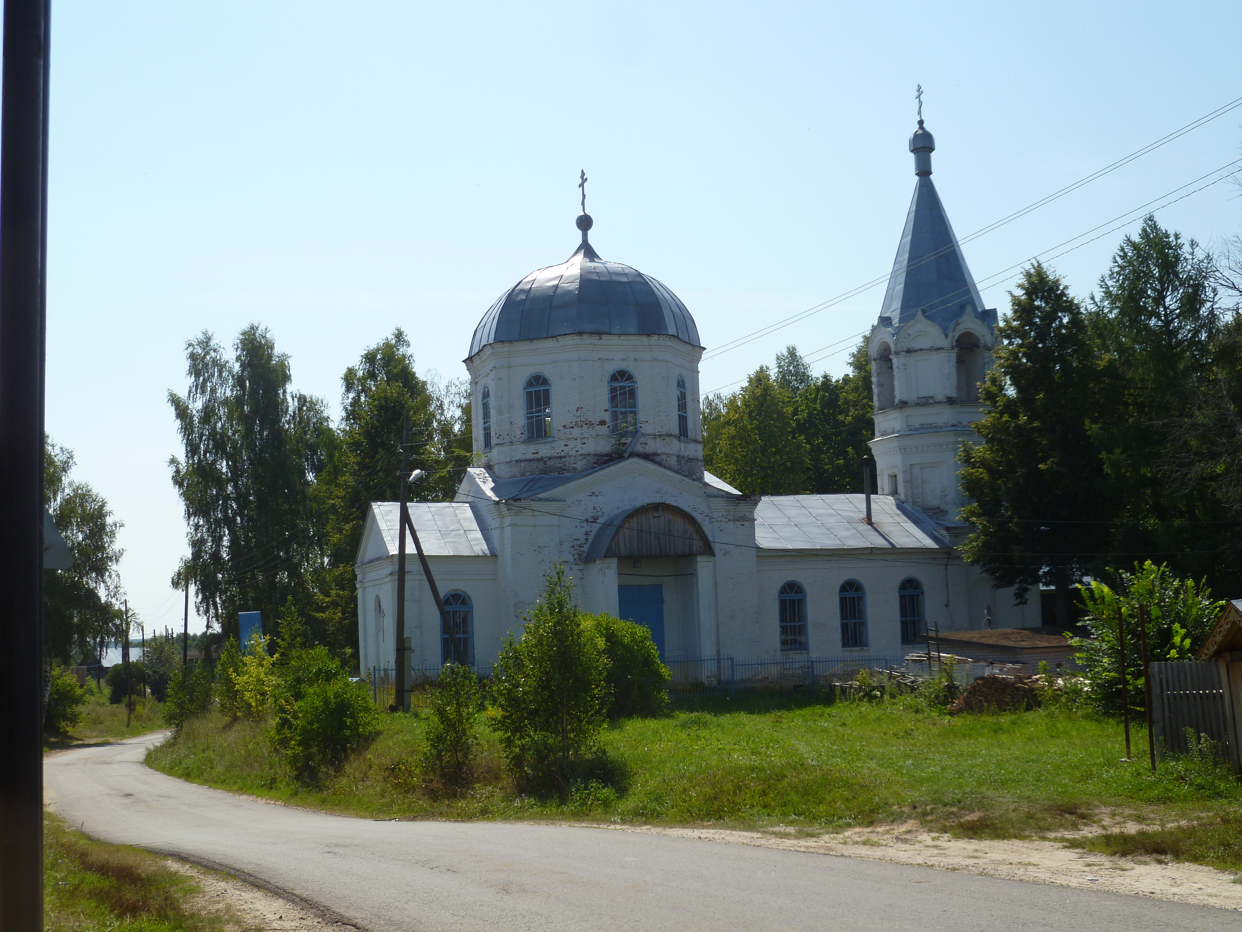 Поселок чистое нижегородской. Церковь село чистое поле Нижегородская область.