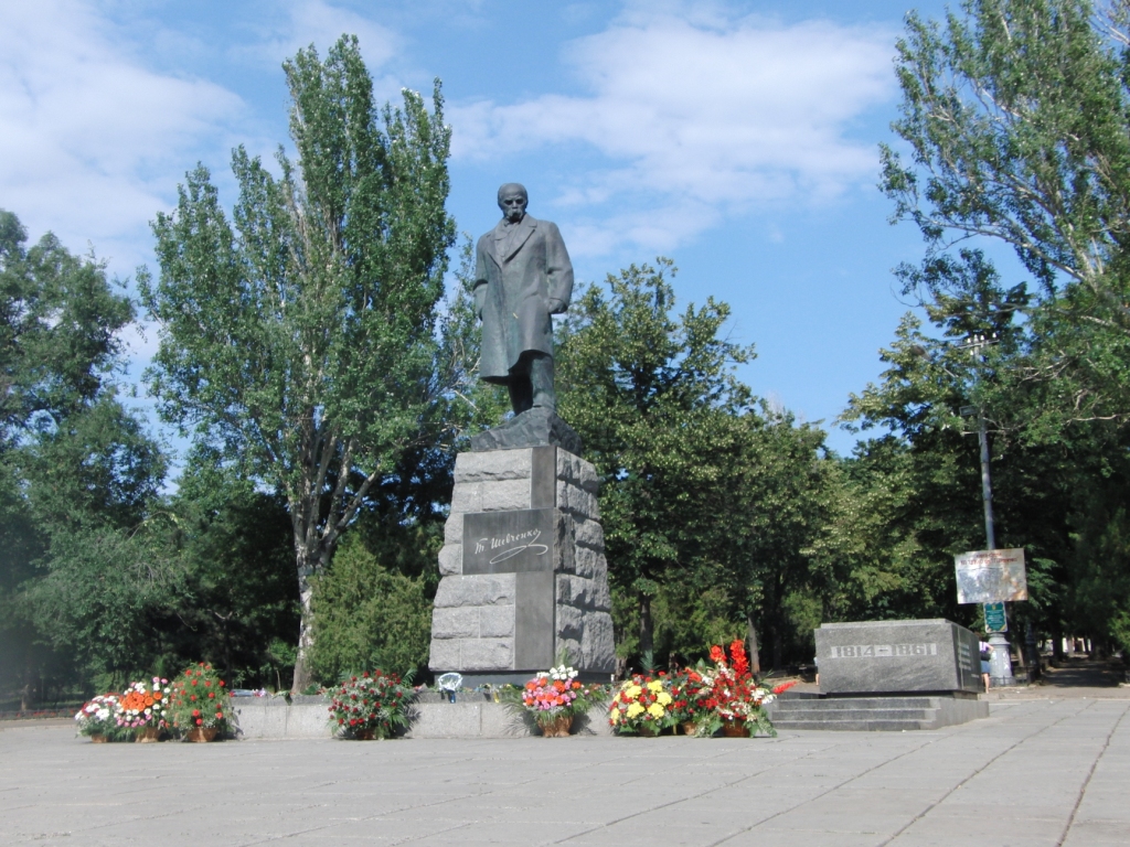 Taras Shevchenko monument - Odesa