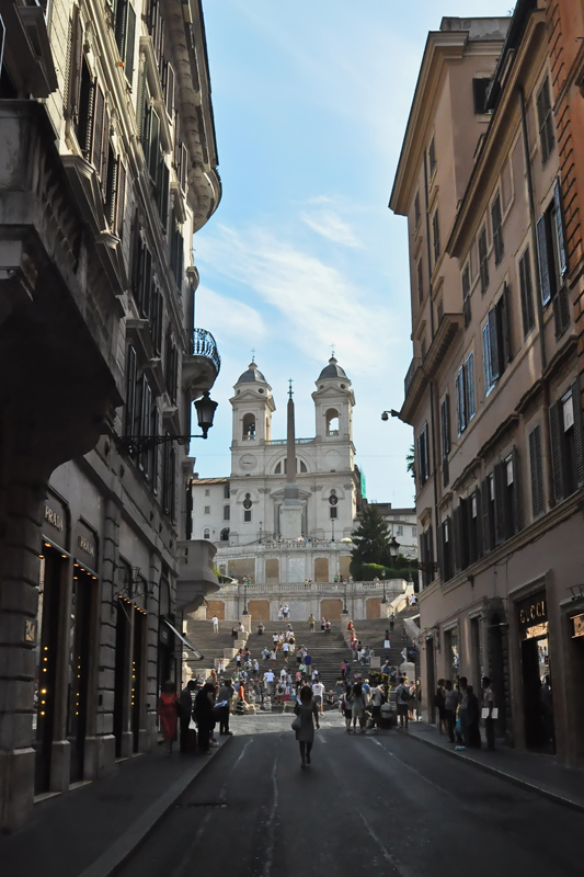 Église et abbaye de la TrinitédesMonts Rome