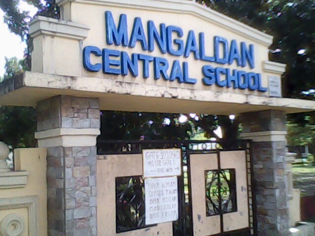 Mangaldan Central School - Mangaldan