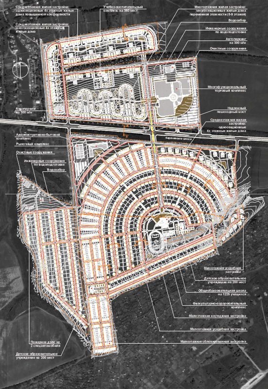 План застройки образцово