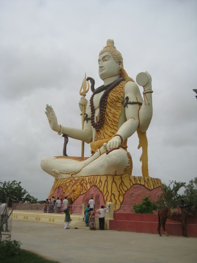 Statue of Lord Shiva at Nageshwar, Gujarat