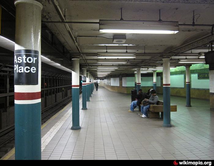 Astor Place Subway Station (4,6, ) - New York City, New York