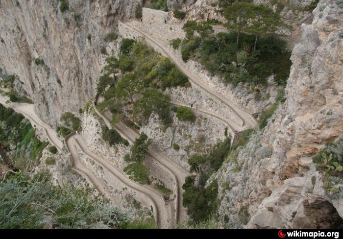 Via Krupp - Capri | road