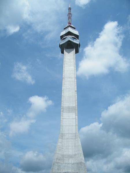 Site of Avala TV Tower - Belgrade