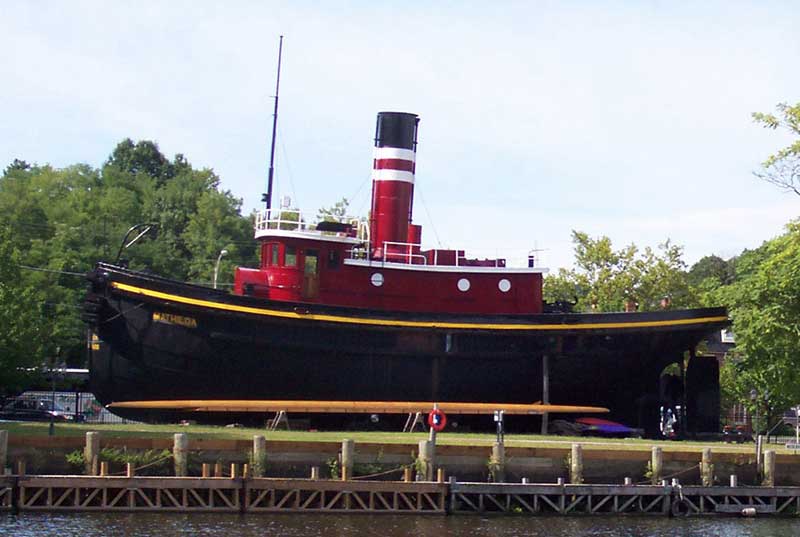 Steam Tugboat Mathilda City of Kingston, New York