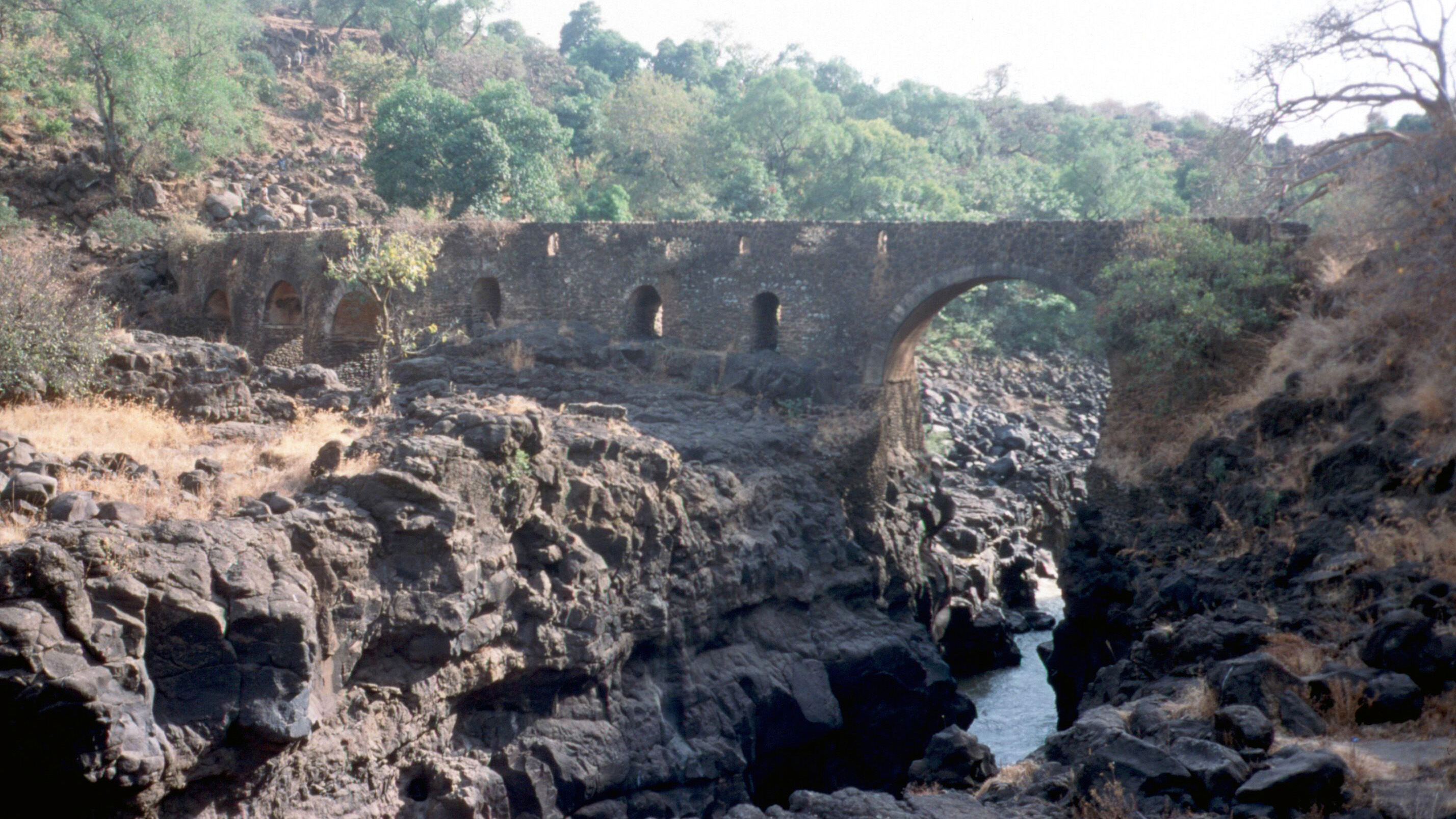 Old Portuguese bridge