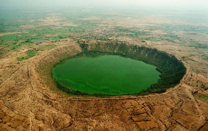 Image result for lonar crater