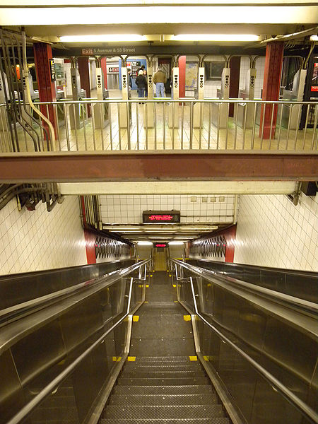 5th Ave. - 53rd Street Subway Station (E,M) - New York City, New York