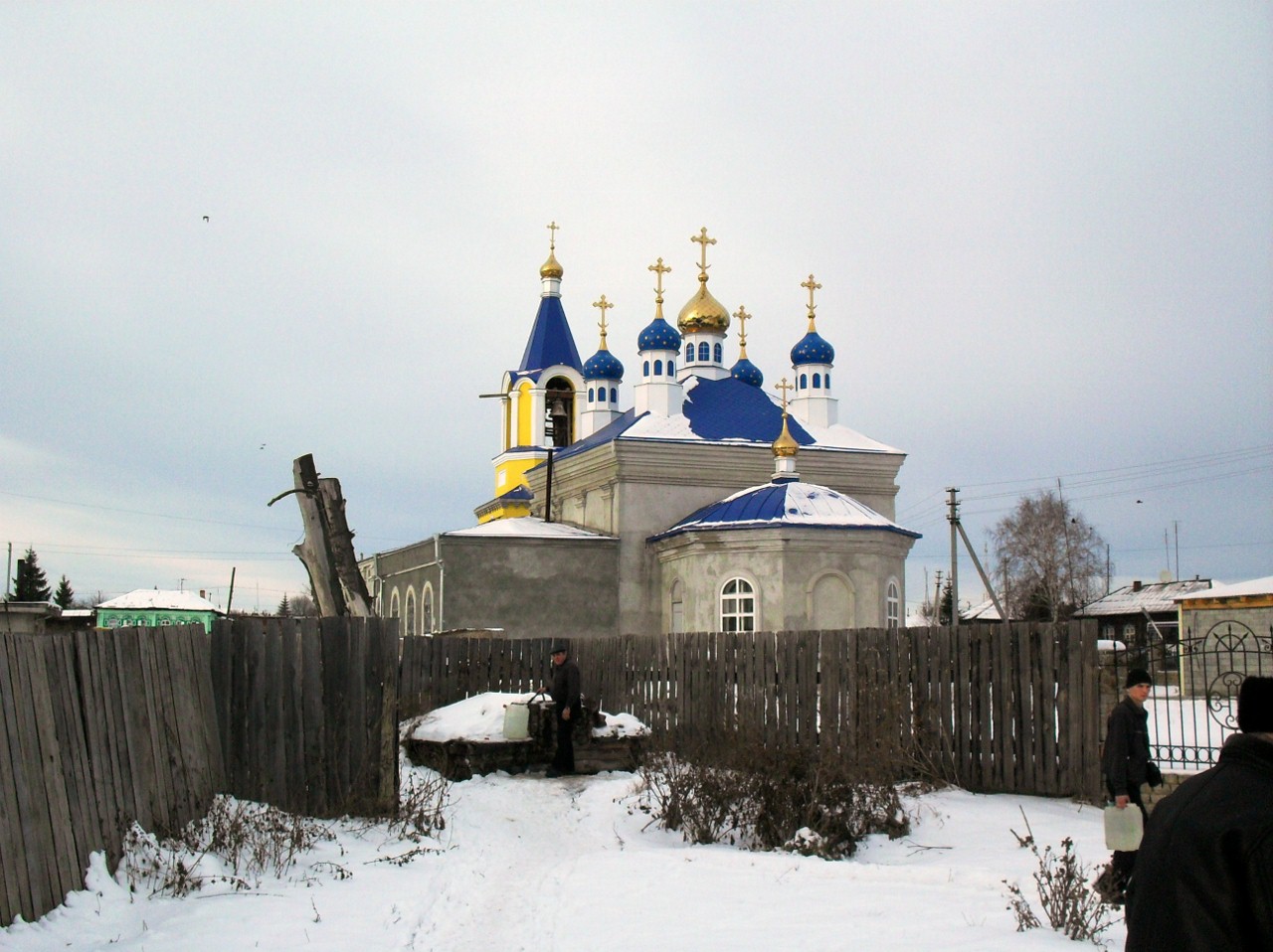 Храм Вознесения Господня Большебрусянское