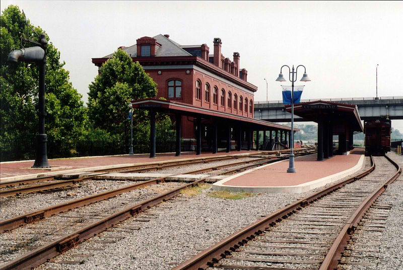 Western Maryland Railway Station - Canal Place - Cumberland, Maryland