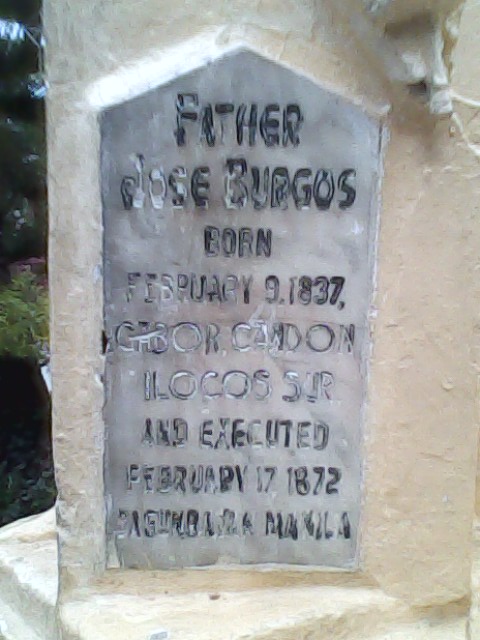 Father Jose Burgos Monument - Candon