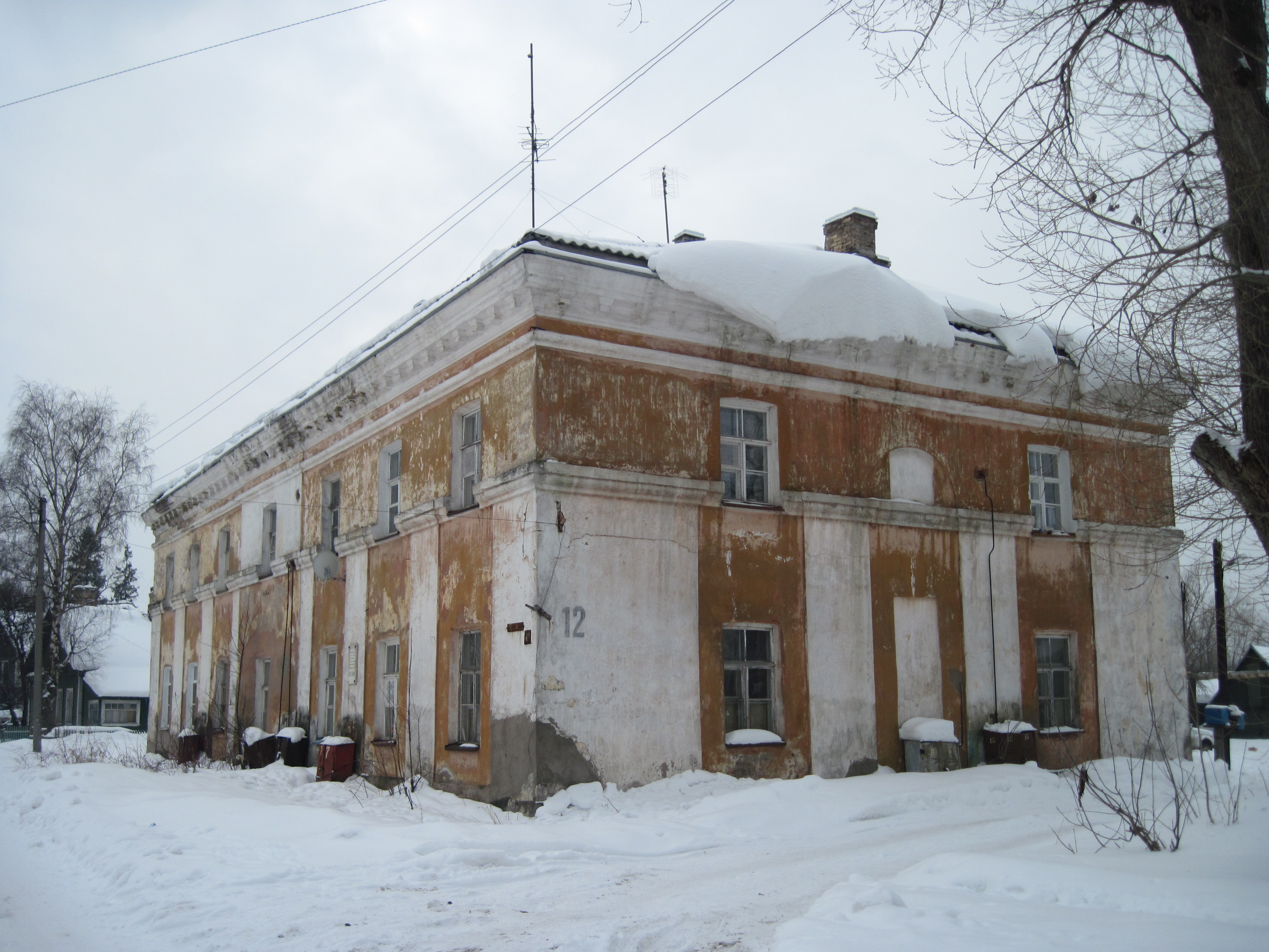 Новая Ладога казармы Суздальского полка