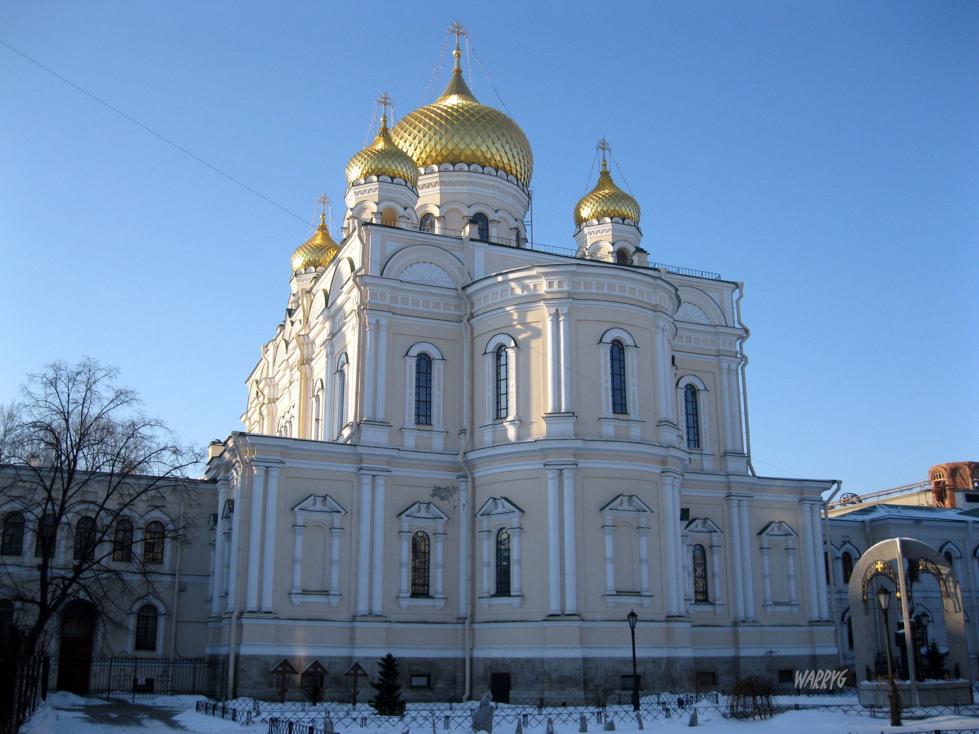 Новодевичий монастырь СПБ Воскресенский собор