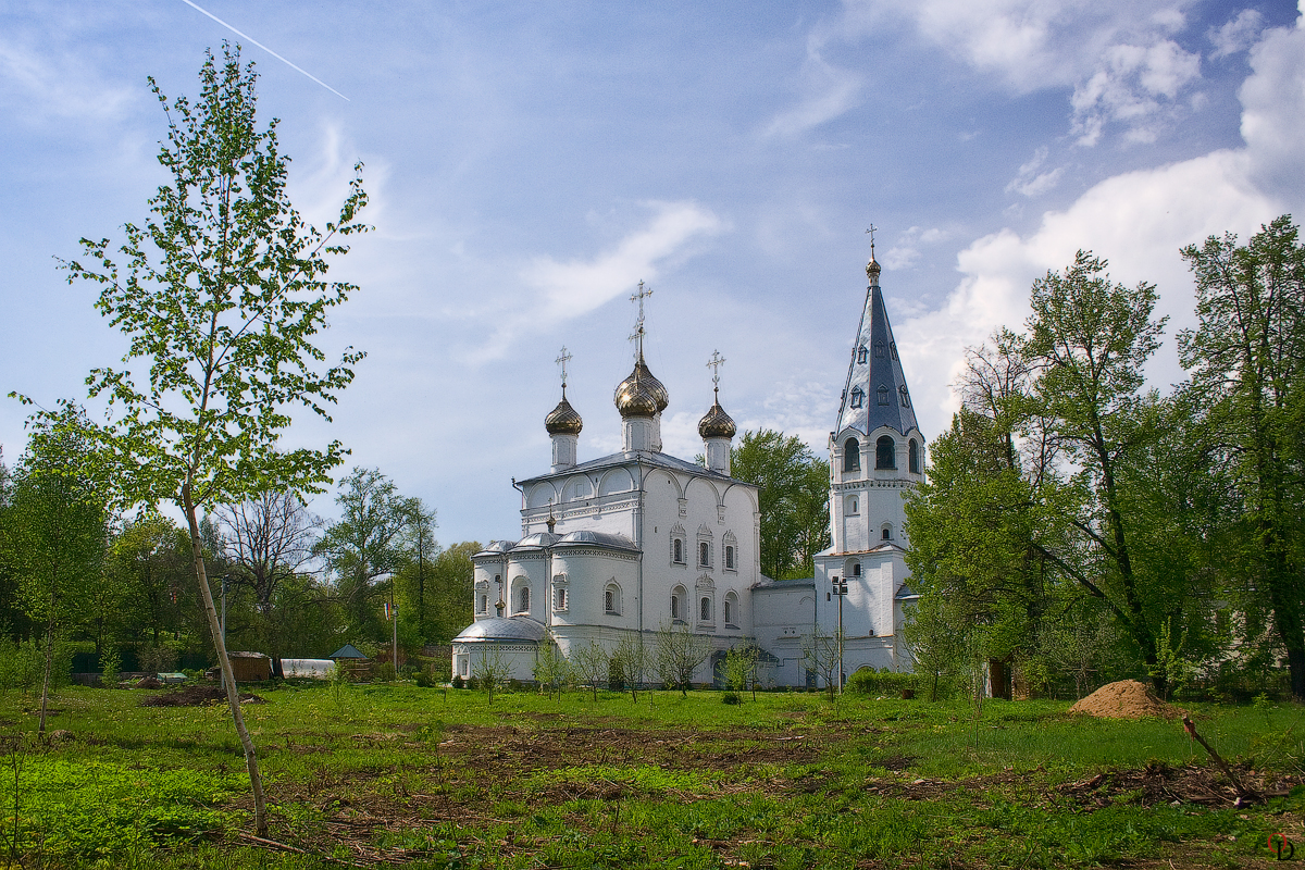 Вязники. Вязниковский Благовещенский монастырь. Благовещенский Семибратский монастырь Вязники. Владимирская обл г Вязники монастырь. Благовещенский храм в Вязниках.