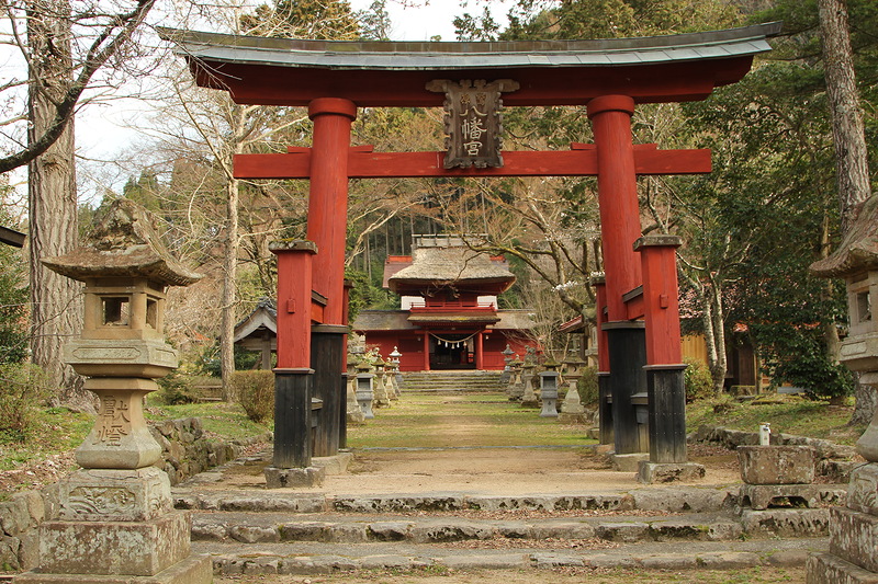 Hachiman-gū (shrine) - Tsuwano, Shimane