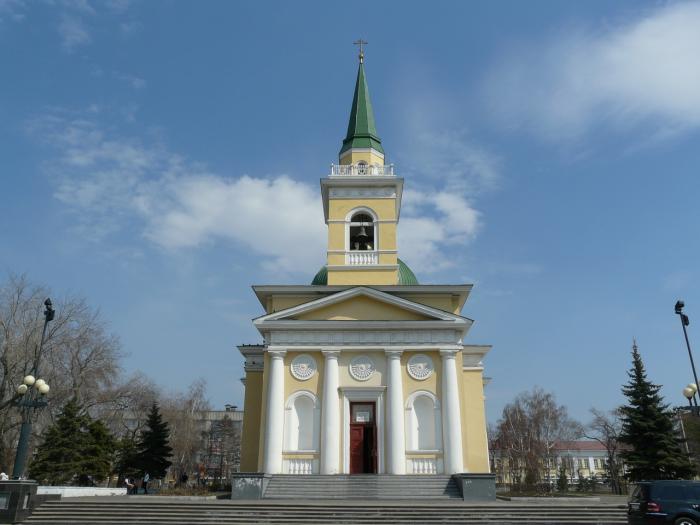 Фото свято никольский казачий собор омск