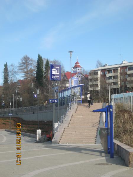 Railway stop of Kauppatori - Savonlinna centre