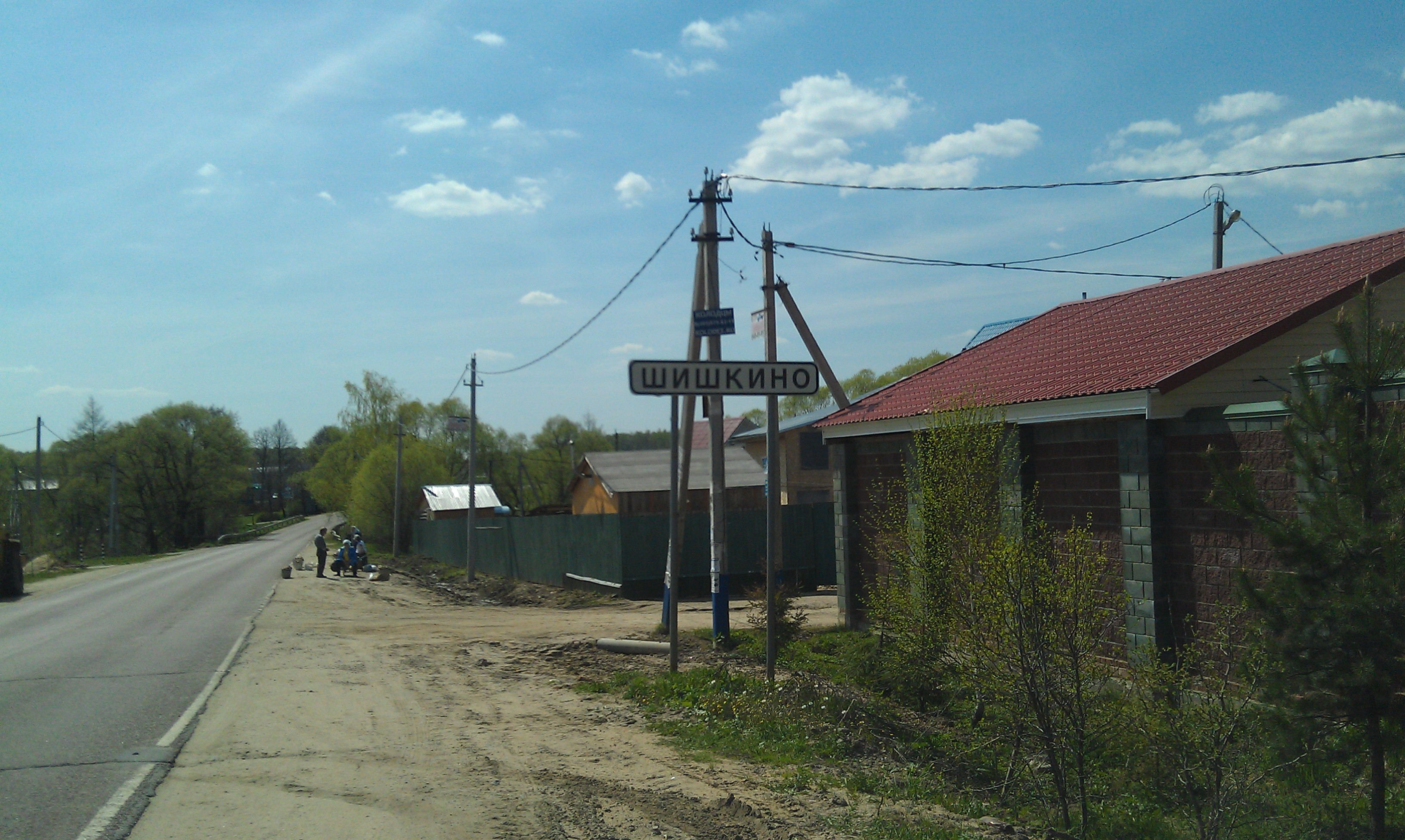 Городской округ домодедово деревня шишкино