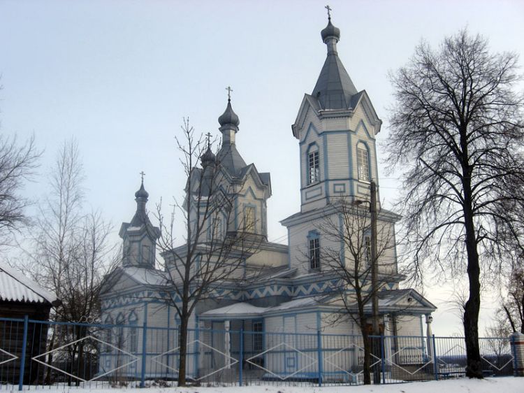 Село баклань брянская область. Брянская Почепский Баклань Церковь. Преображенская Церковь (Баклань).