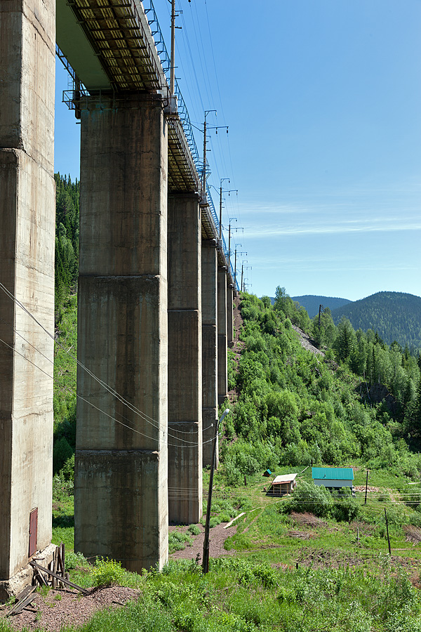 Козинский виадук красноярский край фото