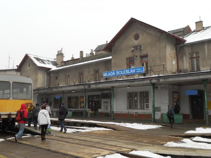 Жд вокзал Млада-Болеслав
