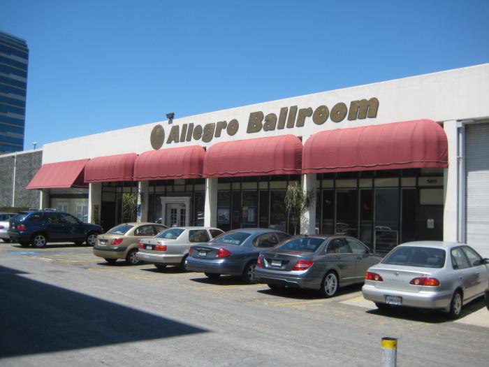 Allegro Ballroom Emeryville, California