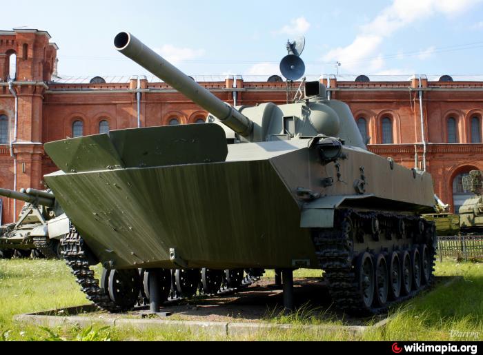 2S9 Nona Self-propelled Artillery - Saint Petersburg