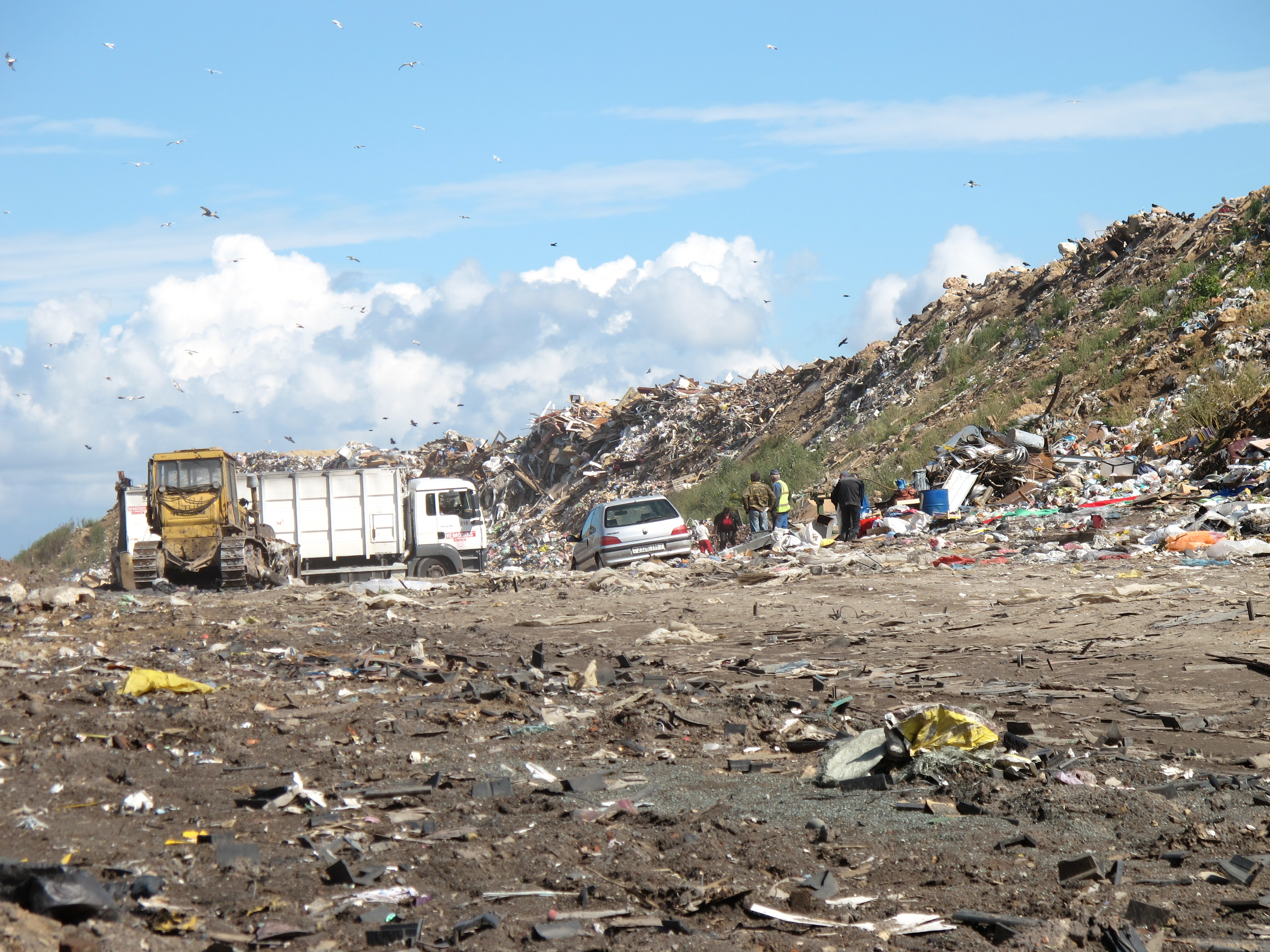 минская свалка.