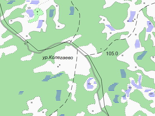 Викимапия омская область карта с урочищами