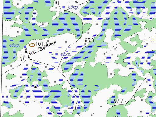 Карта колосовского района омской области