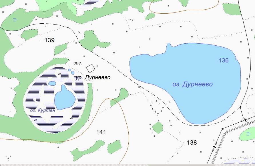 Карта частоозерье курганской области