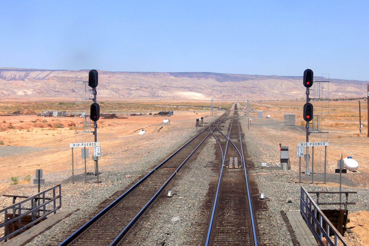 BNSF RIO PUERCO Interlocking