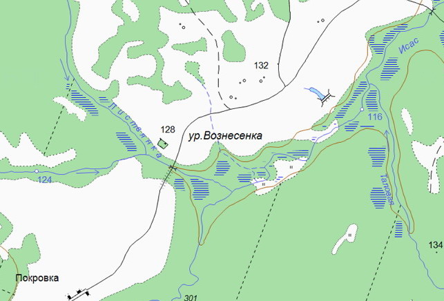 Карта седельниковского района омской области