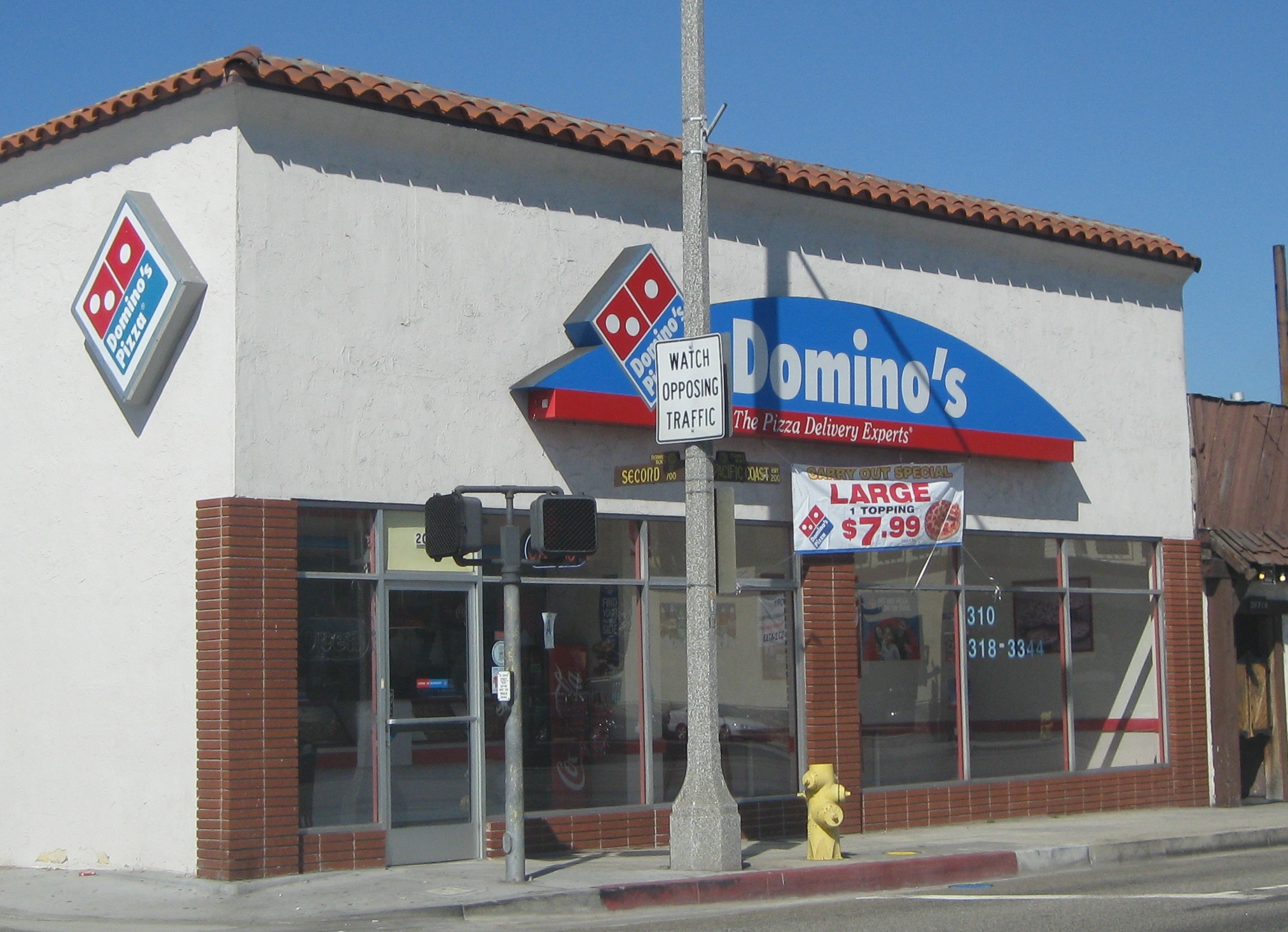 Domino's Pizza - Hermosa Beach, California