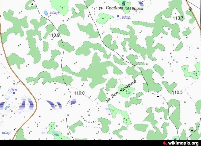 Викимапия омская область карта с урочищами