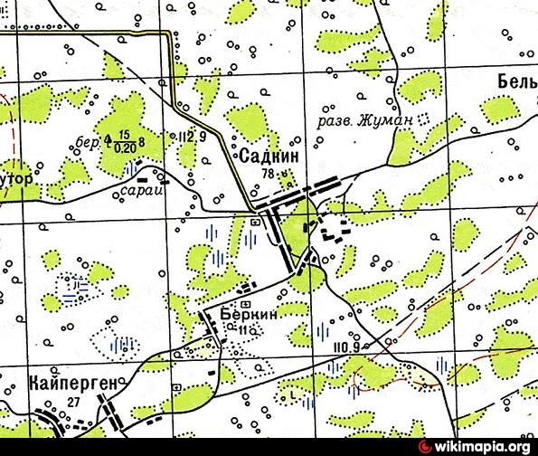 Викимапия омская область карта с урочищами